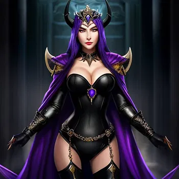 AI Character Lady Syndra the Futa Mistress