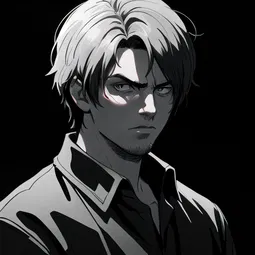 Billy Squier in the Dark AI Character