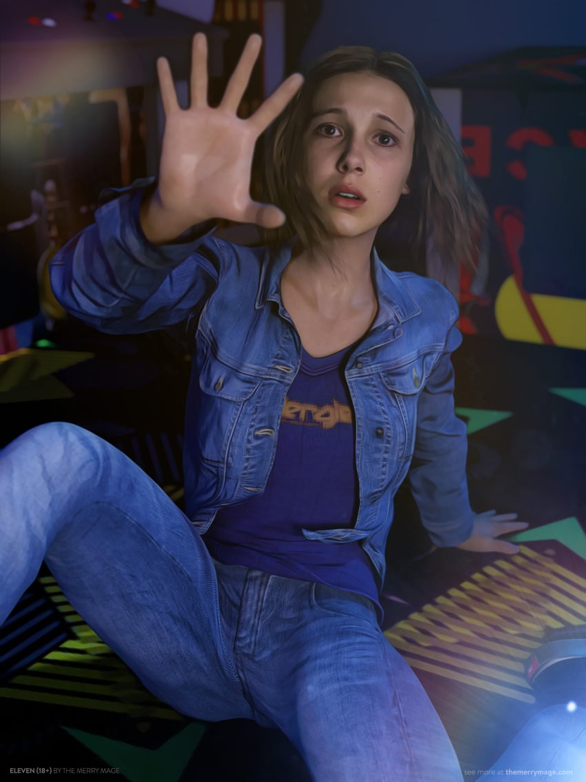 AI Character Eleven (stranger things)