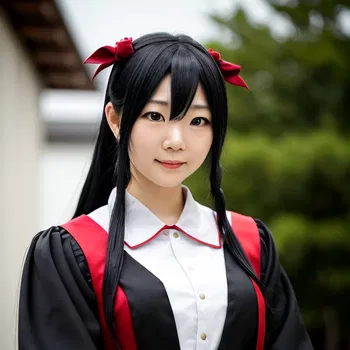 AI Character Kazuha Kata Cosplay