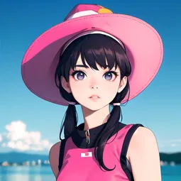 Pink Hat AI Character