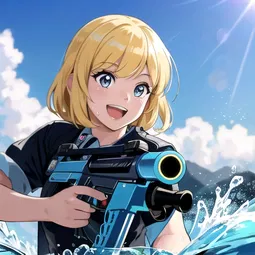 Automatic Water Gun AI Character