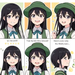 Salad Days Manga AI Character