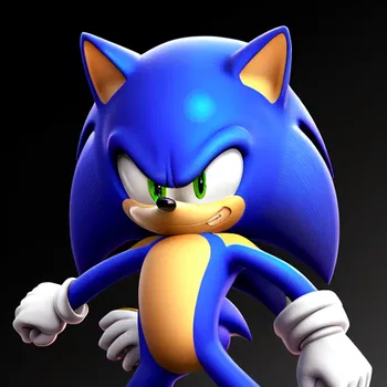 AI Character Sonic Speedster