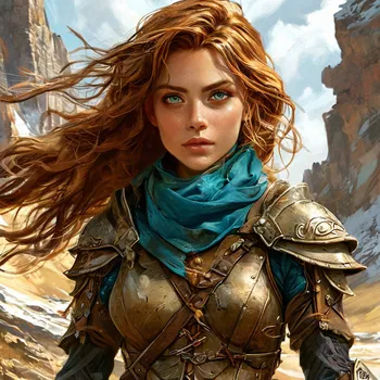 AI Character Kaela Windrider (The Skybound Saga)