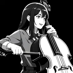 Upright Bass Double Bass AI Character