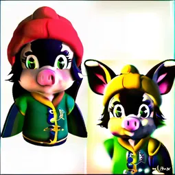 Poley Piggy AI Character