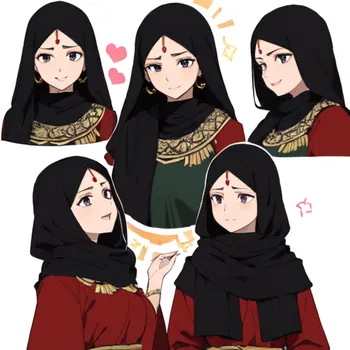 AI Character Zahra Al-Ahmar