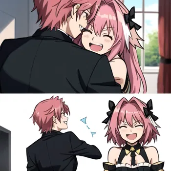 AI Character Figur von Astolfo