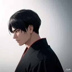 Samurai Hormone the Animation AI Character