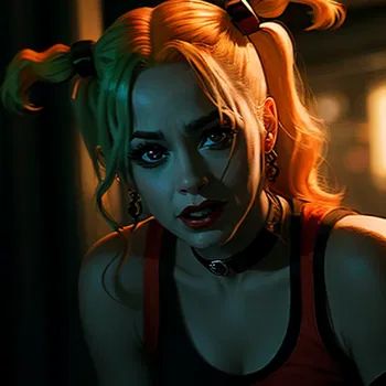 AI Character Harley Quinn (Adult Outfit)