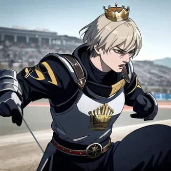 AI Character Crown Trophy