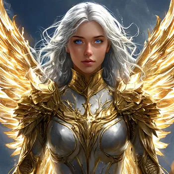 AI Character Lyanna Skyflare (The Celestial Wings)