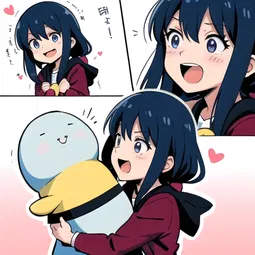 Hold Me Tight Manga AI Character