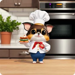 Gourmand Gizmo AI Character