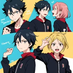 Haikyuu English Dub AI Character