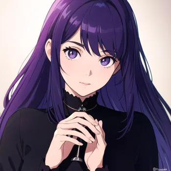 AI Character Purple Plant