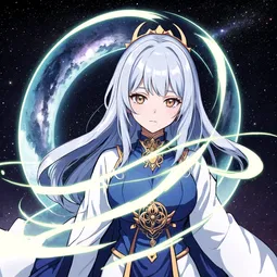 Lyra of the Starlit Veil AI Character