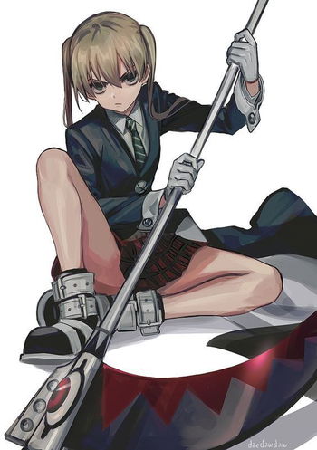 AI Character Maka Albarn (Black☆Star's Version)