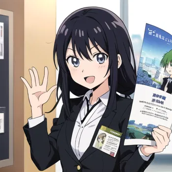 AI Character Leaflet Manga
