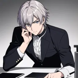 The Villain Who Wants to Live in LN vs. Manhwa AI Character