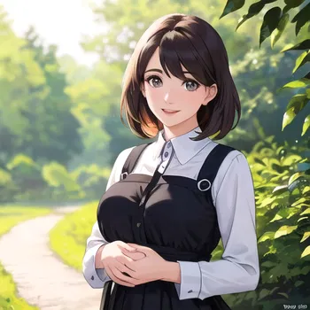 AI Character Garden Windmill
