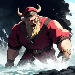 Viking Hat, the Dauntless Berserker AI Character