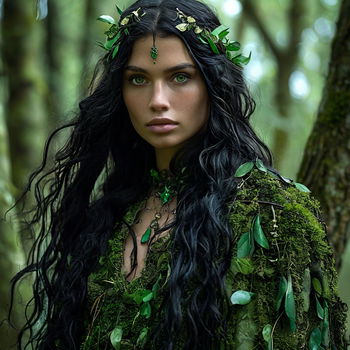 AI Character Amira Nightshade (The Forbidden Grove)