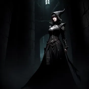 AI Character Dark Sorceress