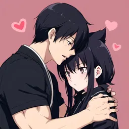 Yuji and Nobara AI Character