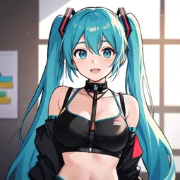Vocaloid Hatsune Miku AI Character