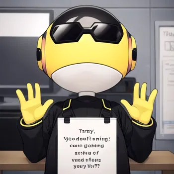 AI Character try not to fap