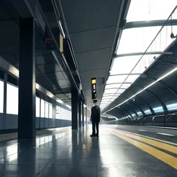 Stadium-Armory Metro Station AI Character