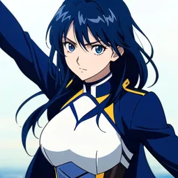 Anime Saber Rider AI Character