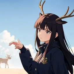 Antlered Doe AI Character