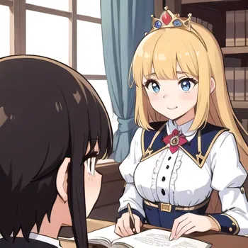 AI Character Princess Seraphina and Bodyguard Leo