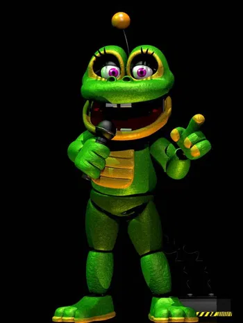 AI Character Happy Frog