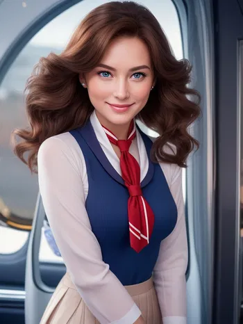 AI Character Stewardess Susan