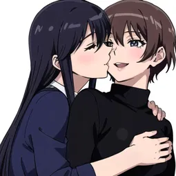 Hug and Kiss Anime AI Character