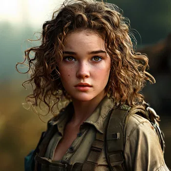 AI Character Millicent Simmonds (A Quiet Place Part II)