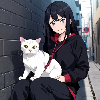 AI Character Meow manga