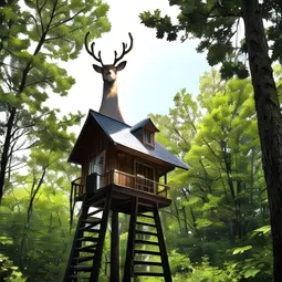 Hang On Deer Stand AI Character