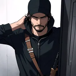 Hidden Gun Safe AI Character