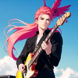 Guitar Gibson Firebird AI Character
