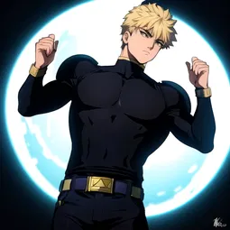 Genos from One Punch Man AI Character