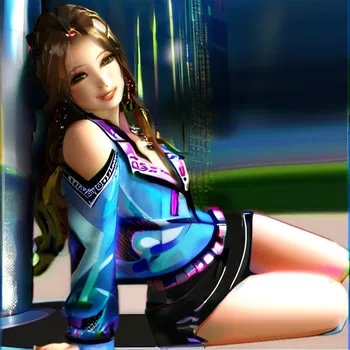 AI Character coni confetti
