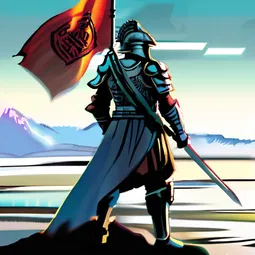 The FlagsBSD AI Character