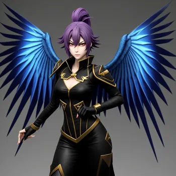 AI Character Crimson Wing