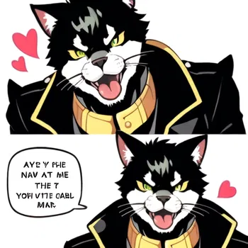 AI Character Gigachad Cat