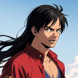 Luffy Costume AI Character